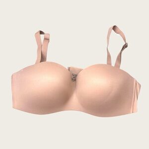 Soma intimates size 38C NWT tan bra endless stay‎ put strapless warm sienna